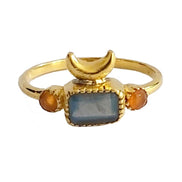 Bague Nishat Bagh - Labradorite