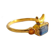 Bague Nishat Bagh - Labradorite