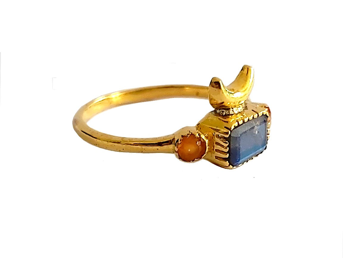 Bague Nishat Bagh - Labradorite