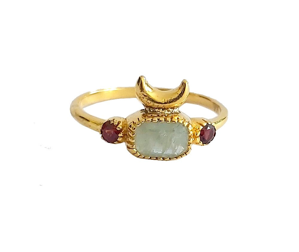 Bague Nishat Bague - Aigue-marine