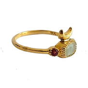 Bague Nishat Bague - Aigue-marine