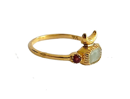 Bague Nishat Bague - Aigue-marine