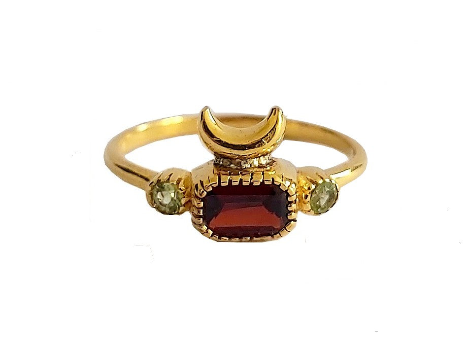 Bague Nishat Bagh - Grenat