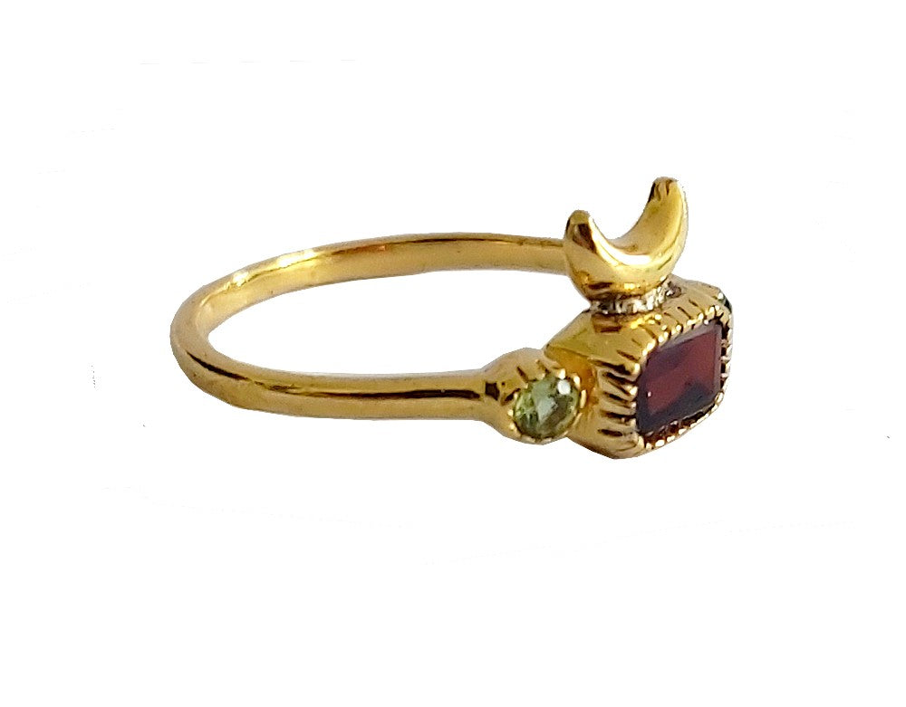 Bague Nishat Bagh - Grenat