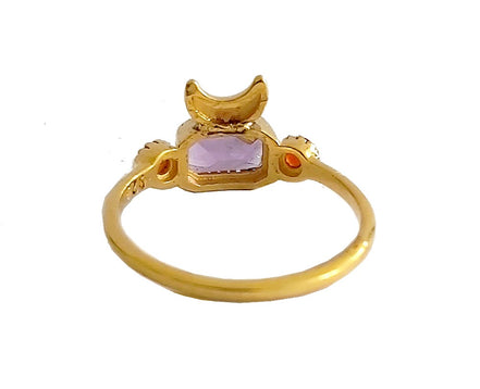 Bague Nishat Bagh - Améthyste