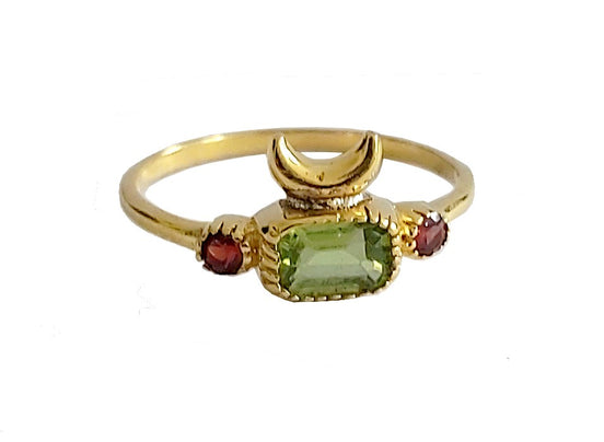 Bague Nishat Bagh - Péridot