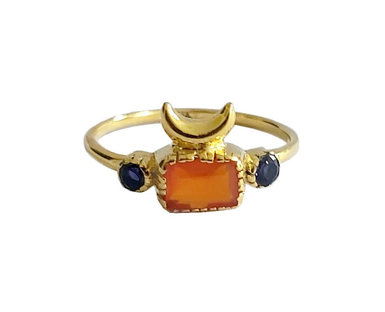 Bague Nishat Bagh - Cornaline