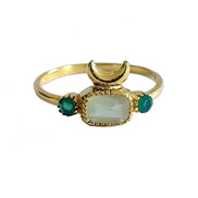 Bague Nishat Bagh - Prehnite