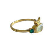 Bague Nishat Bagh - Prehnite