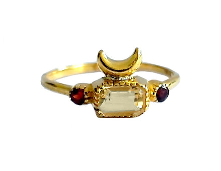 Bague Nishat Bagh - Citrine