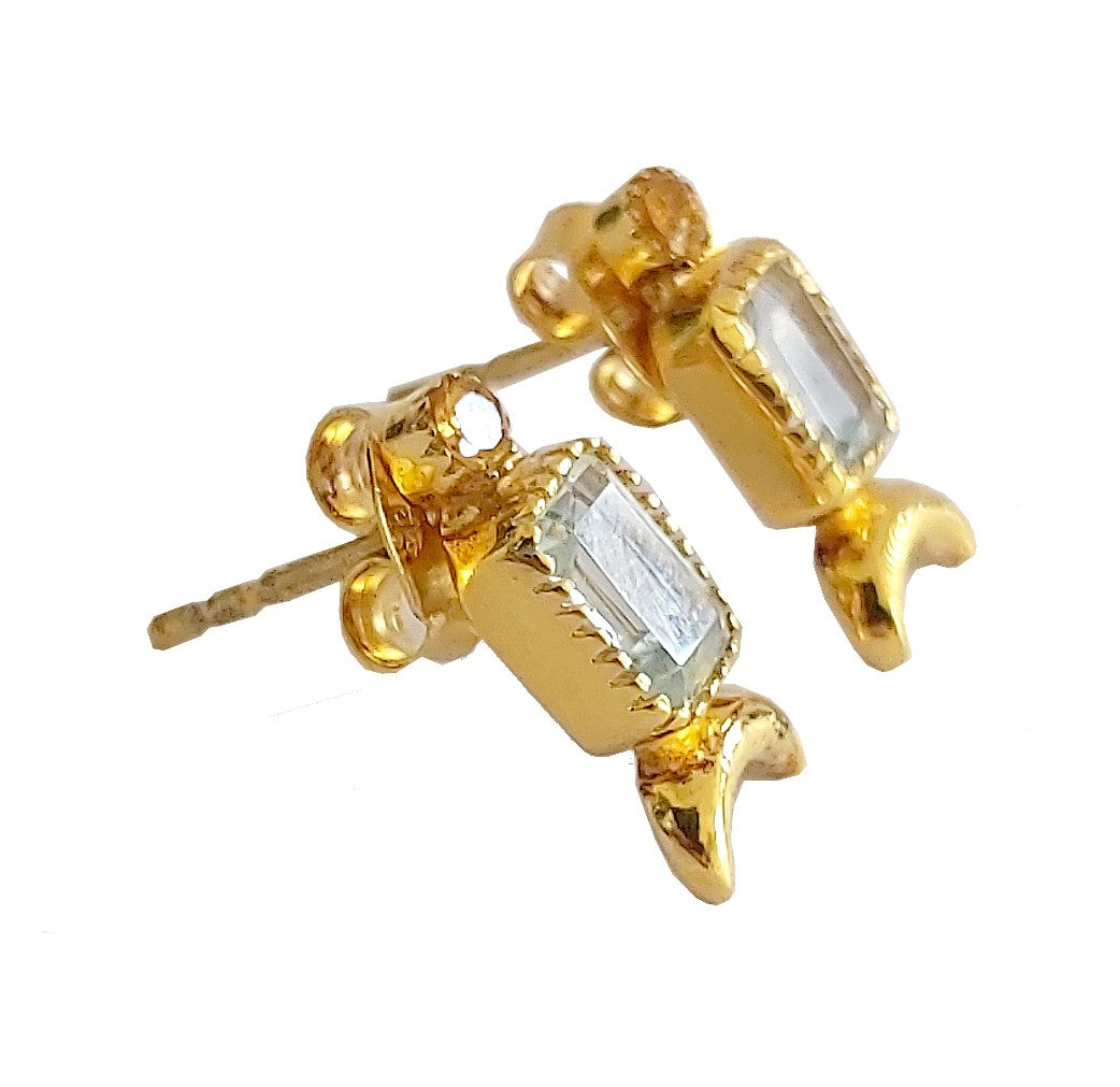 Boucles d'oreilles Nishat Bagh - Topaze
