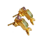 Boucles d'oreilles Nisht Bagh - Péridot