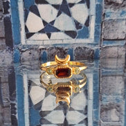 Bague Nishat Bagh - Grenat