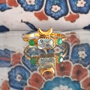 Bague Nishat Bagh - Topaze