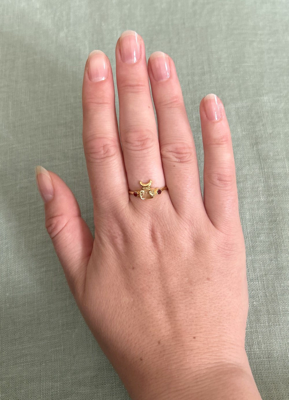 Bague Nishat Bagh - Citrine