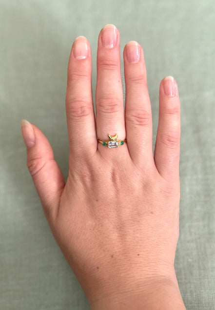 Bague Nishat Bagh - Topaze