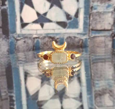 Bague Nishat Bague - Aigue-marine