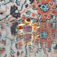 Bague Nishat Bagh - Améthyste