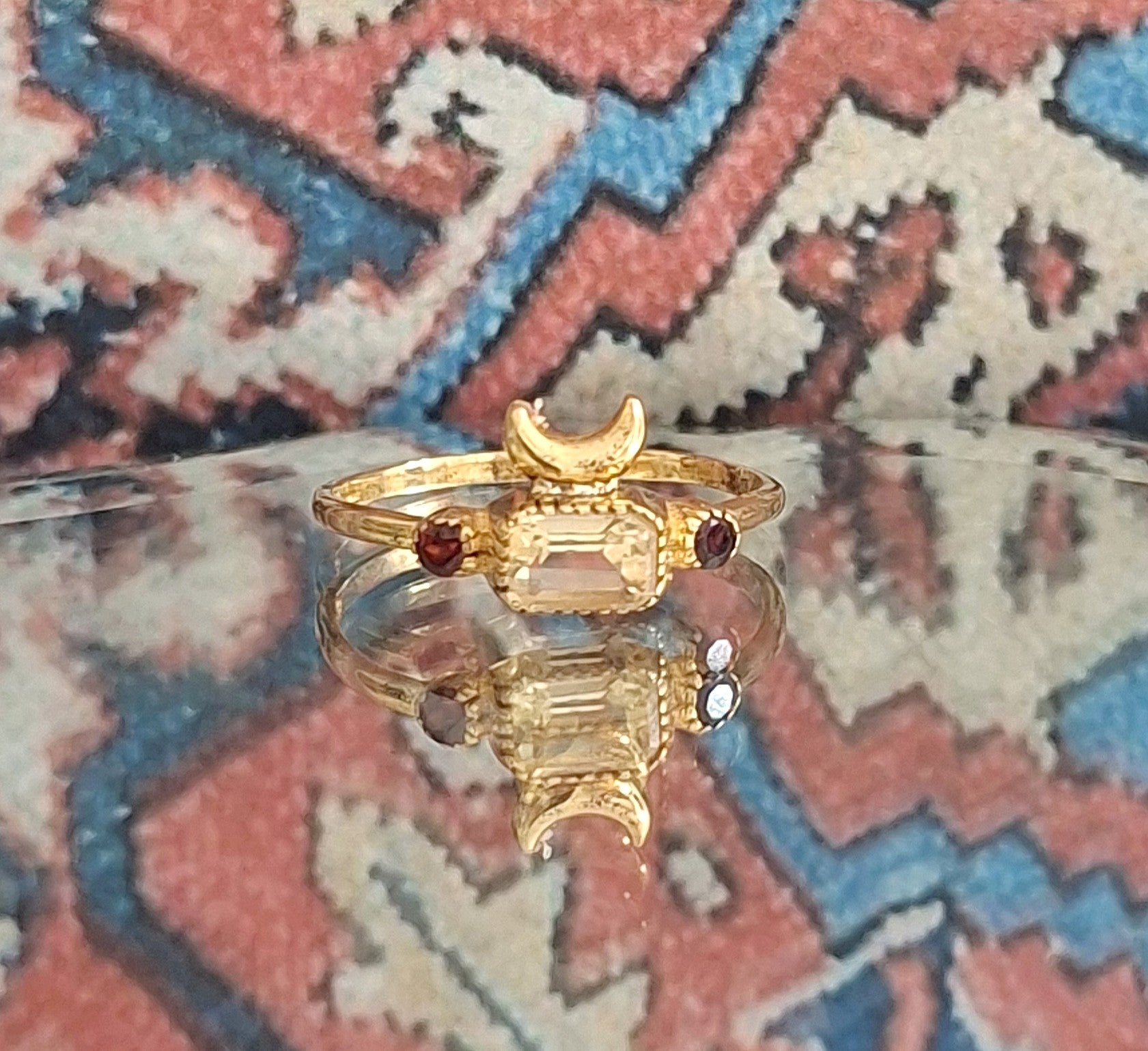 Bague Nishat Bagh - Citrine