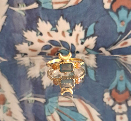 Bague Nishat Bagh - Labradorite