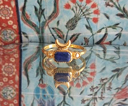 Bague Nishat Bagh - Lapis lazuli