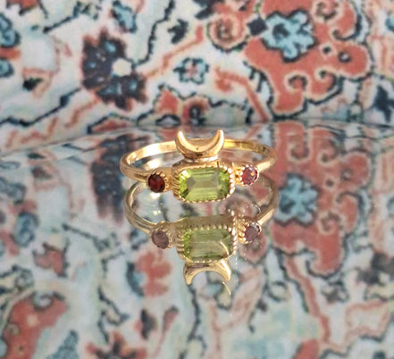 Bague Nishat Bagh - Péridot