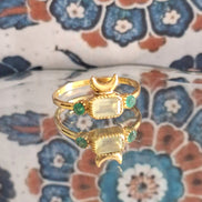 Bague Nishat Bagh - Prehnite